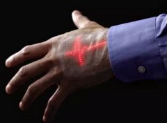 日本发明智能皮肤：384枚超薄LED灯